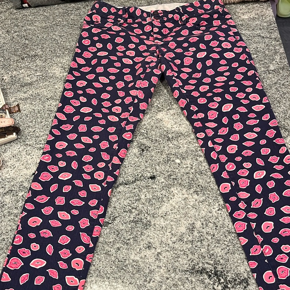 LILLY PULITZER- LNC- size 4 - worth skinny mini in “ bocce”-